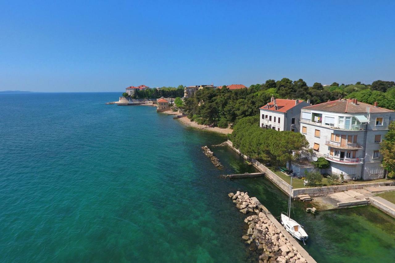 Seafront Beach Apartment - Directly At The Beach Zadar Exterior photo